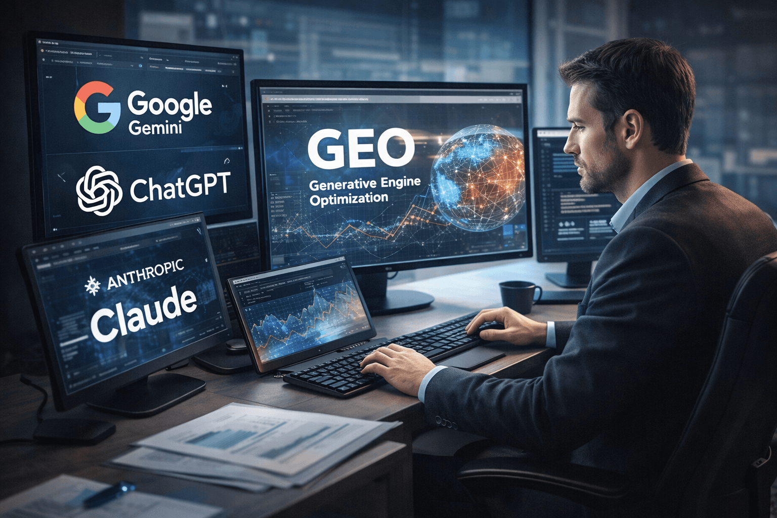 Optimisation générative et analyse des moteurs de recherche