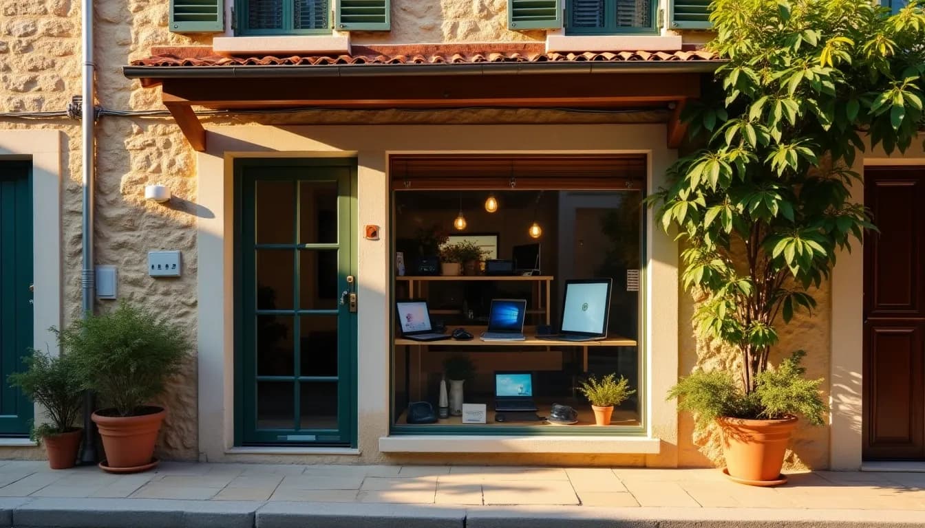 Magasin informatique a Folelli en Corse