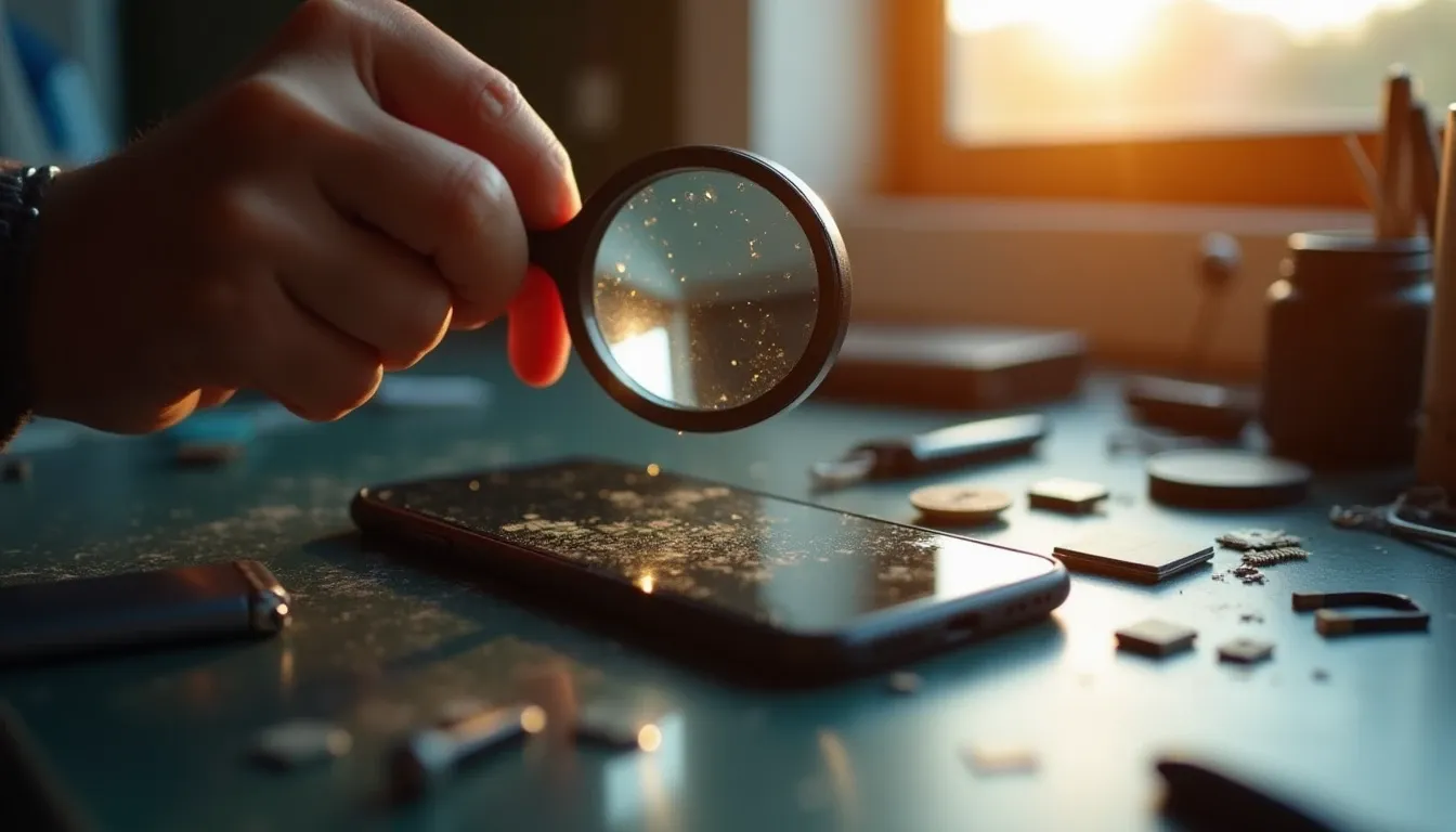 Reparation iPhone sur un etabli professionnel en Corse