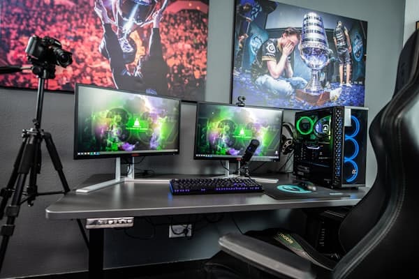Setup streaming avec micro et caméra